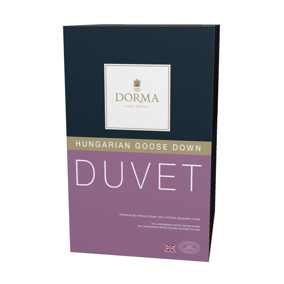 Dorma Hungarian Goose Down 4.5 Tog Summer Duvet, product image 6