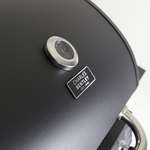 Charles Bentley Steel 3 Burner Gas BBQ