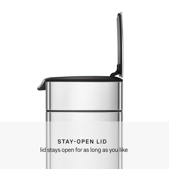Simplehuman 30L Rectangular Touch-Bar Bin