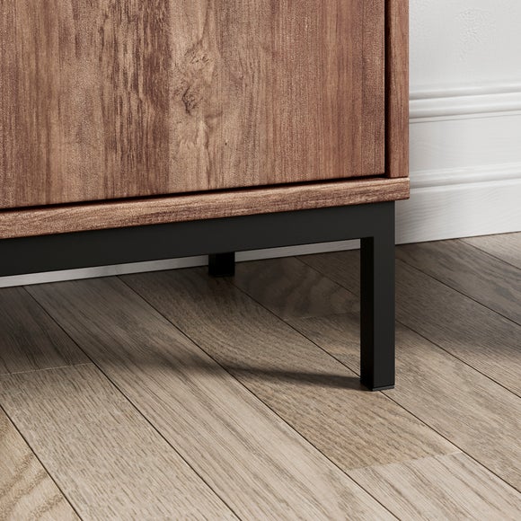 Fulton Pine Extra Wide TV Unit for TVs up to 80"