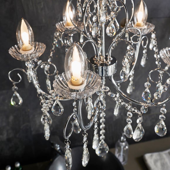 Vogue Tabitha 5 Light Bathroom Chandelier
