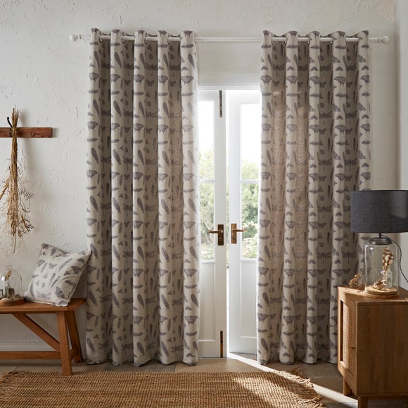 Natural History Museum Nature Study Eyelet Curtains, product image 2