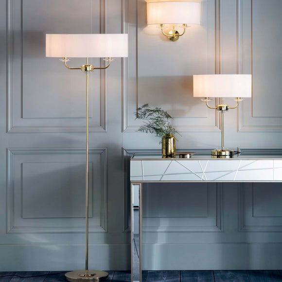 Vogue Katarina 2 Light Floor Lamp, product image 1