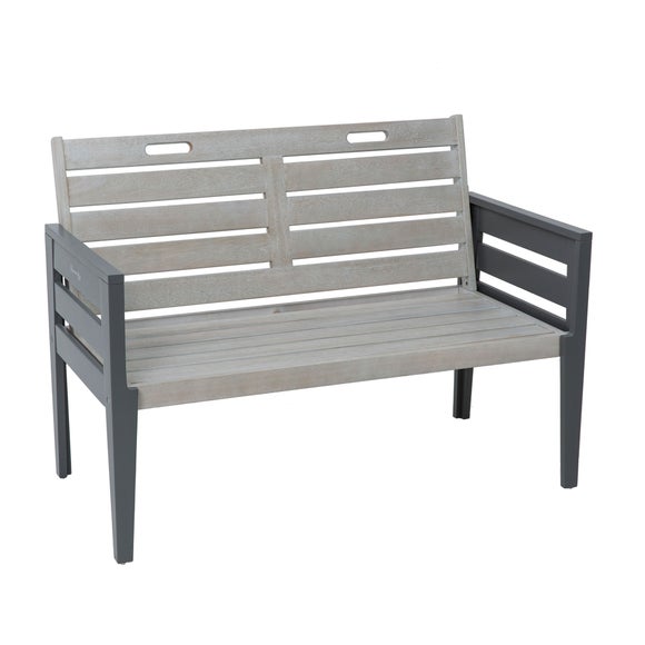 Galaxy 2 Seater Cushioned Bench