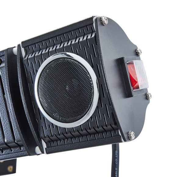 Flint Outdoor Wall Mounted Heater with Bluetooth Speaker & Remote Control