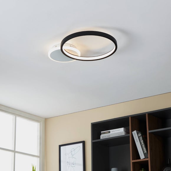 EGLO Gafares LED Flush Ceiling Light, product image 1