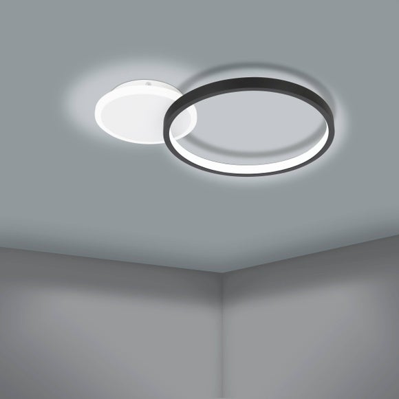 EGLO Gafares LED Flush Ceiling Light, product image 2