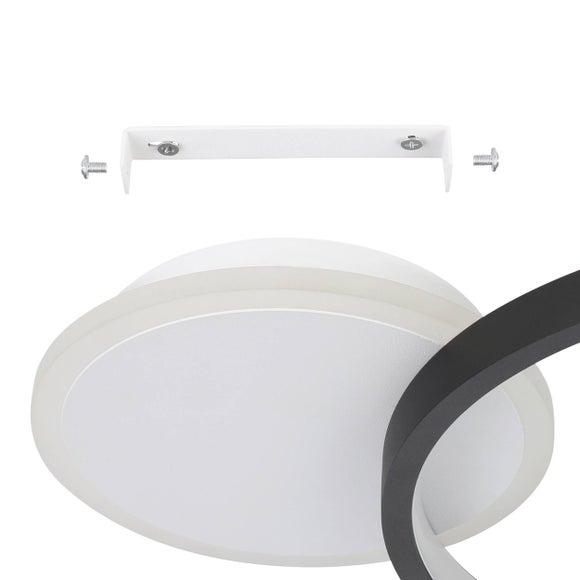 EGLO Gafares LED Flush Ceiling Light, product image 4