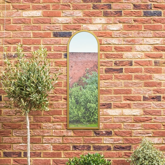 Arcus Arched Slim Indoor Outdoor Full Length Wall Mirror, product image 25
