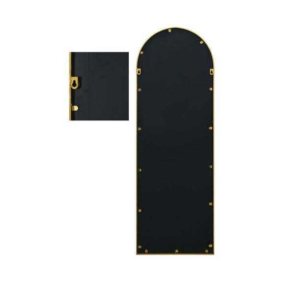 Arcus Arched Slim Indoor Outdoor Full Length Wall Mirror, product image 27