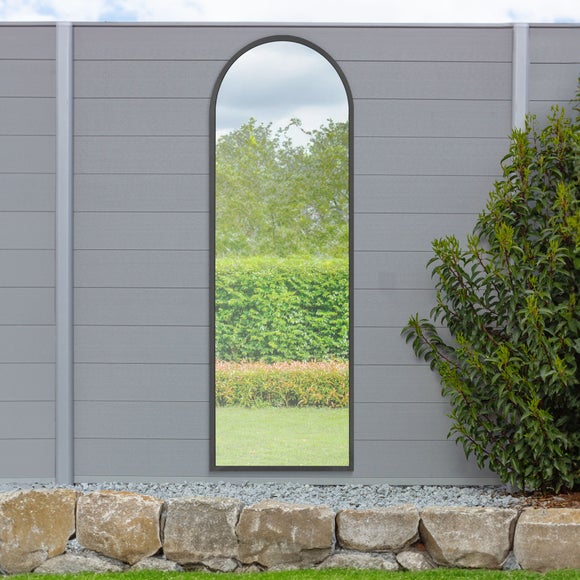 Arcus Arched Slim Indoor Outdoor Full Length Wall Mirror, product image 33