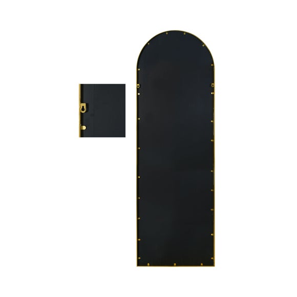 Arcus Arched Slim Indoor Outdoor Full Length Wall Mirror, product image 23
