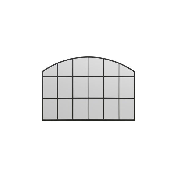 Arcus Arched Window Indoor Outdoor Wide Wall Mirror, product image 3