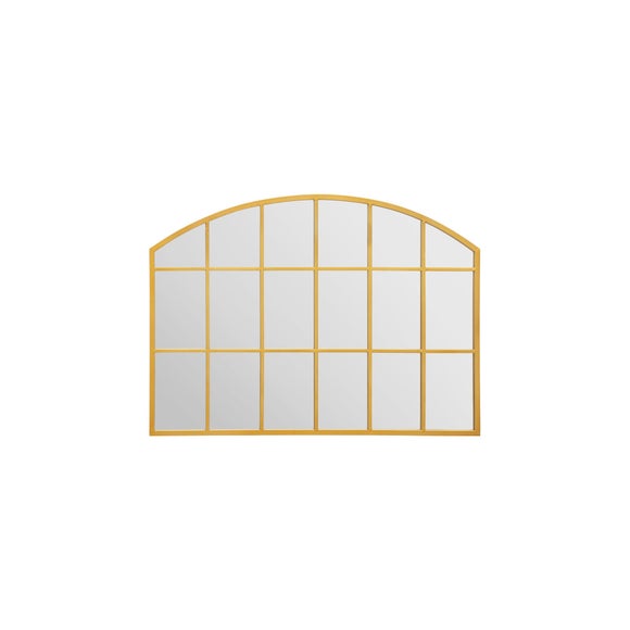 Arcus Arched Window Indoor Outdoor Wide Wall Mirror, product image 7