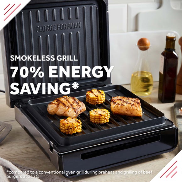 George Foreman Medium Smokeless Grill