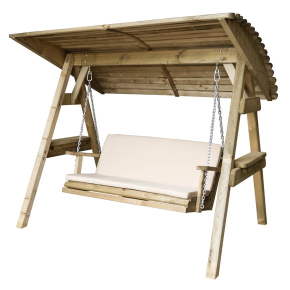 Miami 3 Seater Bench Pad with Back, product image 2
