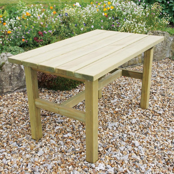 Emily Wooden Rectangle Dining Table