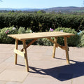 Freya Wooden Garden Dining Table