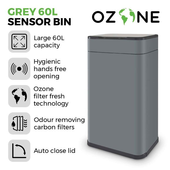 Tower 60L Ozone Sensor Bin, product image 13