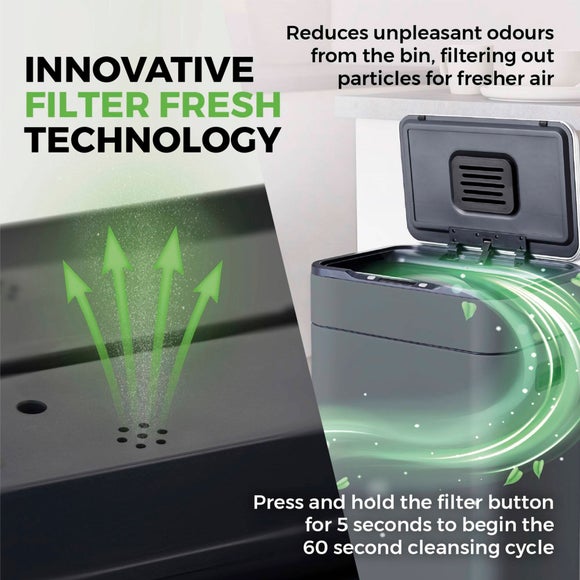 Tower 60L Ozone Sensor Bin, product image 16