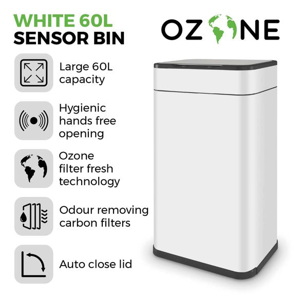 Tower 60L Ozone Sensor Bin, product image 2