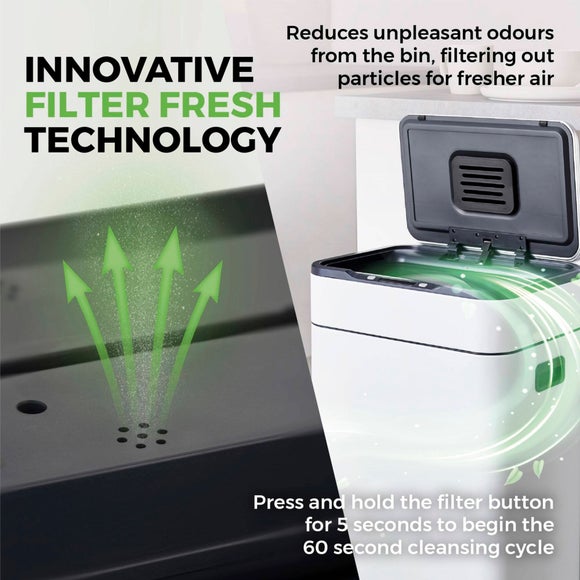 Tower 60L Ozone Sensor Bin, product image 6