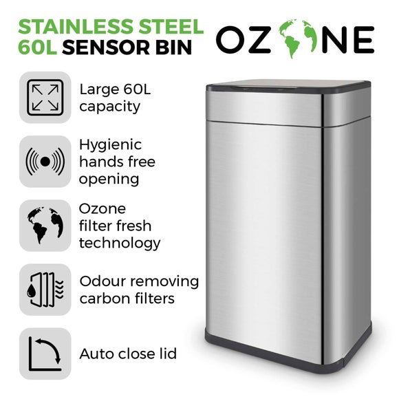Tower 60L Ozone Sensor Bin, product image 22