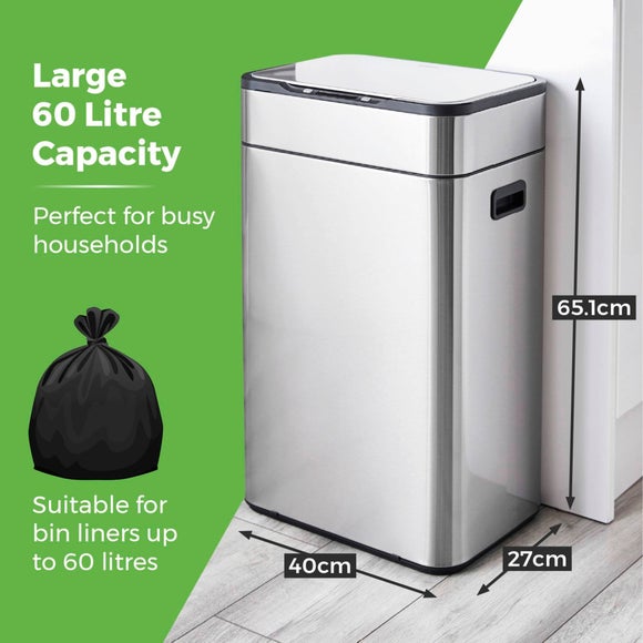 Tower 60L Ozone Sensor Bin, product image 24