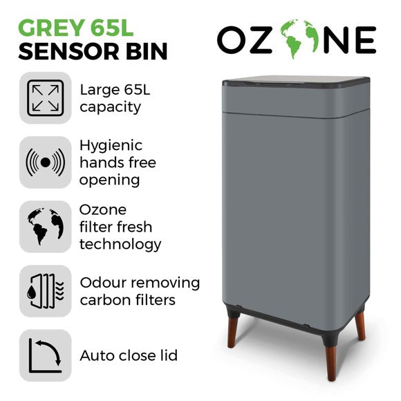 Tower 65L Ozone Sensor Bin, product image 32