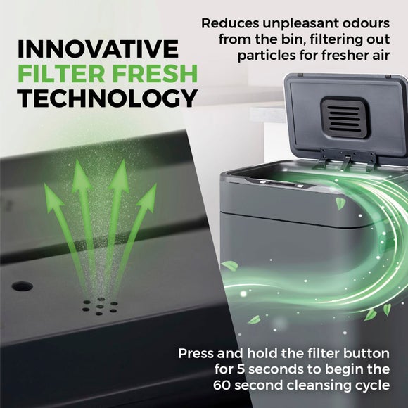 Tower 65L Ozone Sensor Bin, product image 36