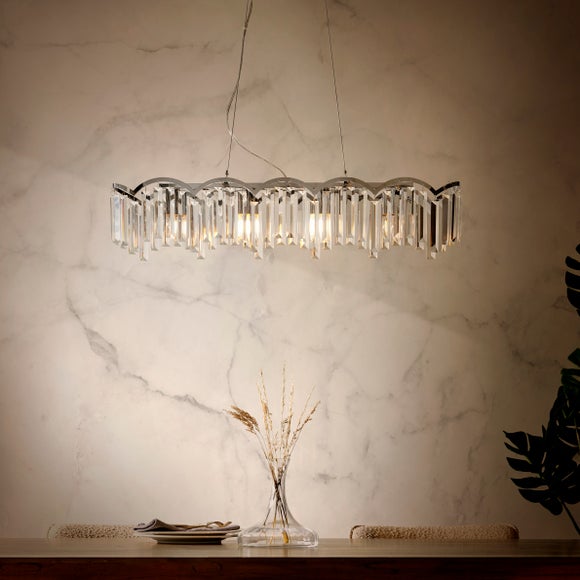 Avila 4 Light Adjustable Diner Ceiling Light