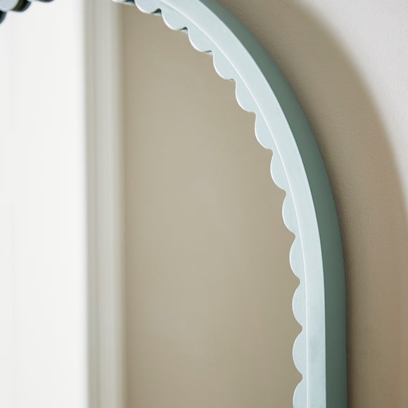 Remi Arched Scalloped Full Length Leaner Mirror, product image 5