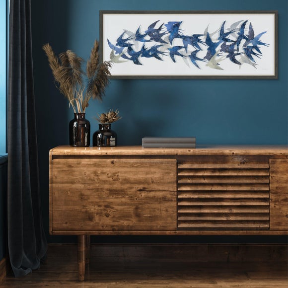 Flock Together Framed Print