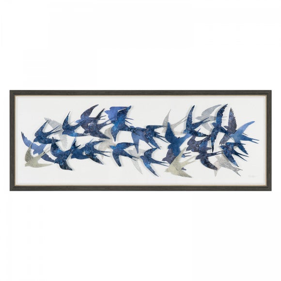 Flock Together Framed Print