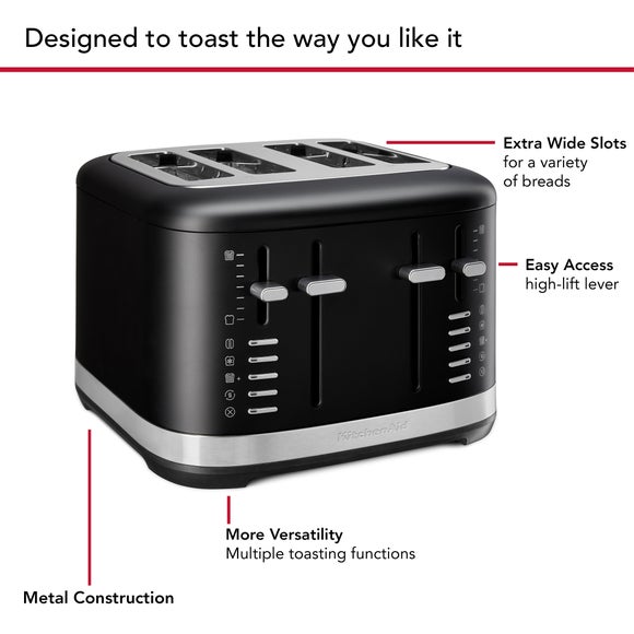 KitchenAid 4 Slice Toaster, product image 4