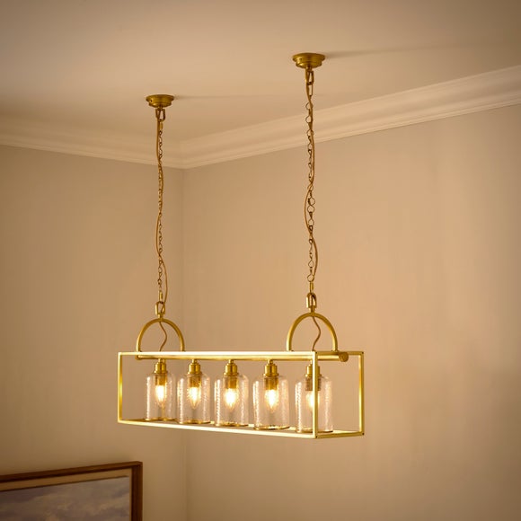 Churchgate Sharnford 5 Light Adjustable Diner Ceiling Light