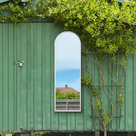 Arcus Arched Slim Indoor Outdoor Full Length Wall Mirror, product image 2