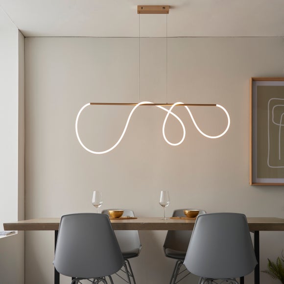 Vogue Aletta Modern Adjustable LED Pendant Light
