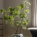 Artificial Pierisjaponica Tree in Black Plant Pot