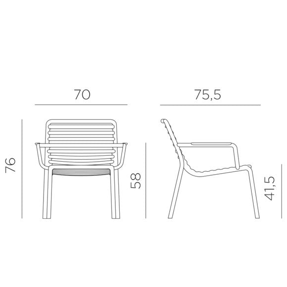 Nardi Doga Relax Chair