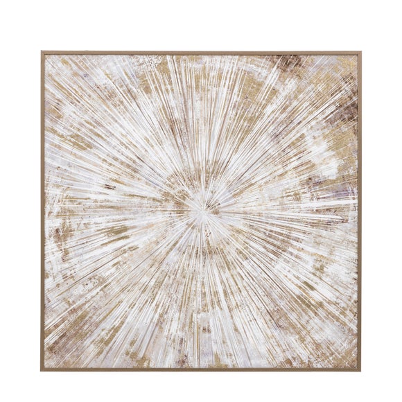 Cedar & Sage Starburst Flair Framed Canvas