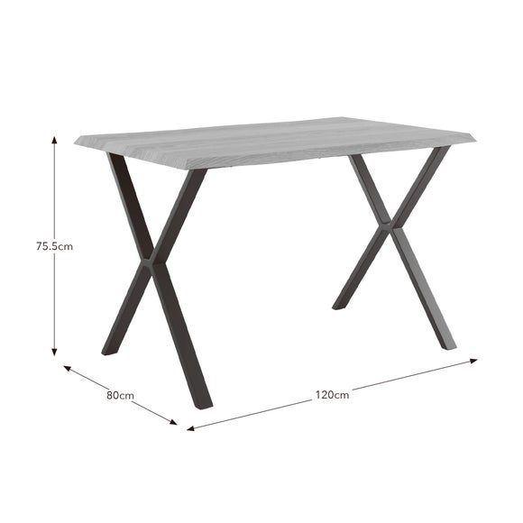 Ezra II 4 Seater Compact Rectangular Dining Table, product image 7