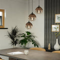 EGLO Ariscani 1 Ombre 3 Light Cluster Ceiling Light