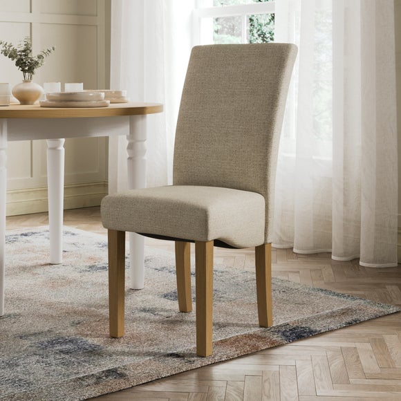 Aiden Set of 2 Dining Chairs, Boucle, product image 1