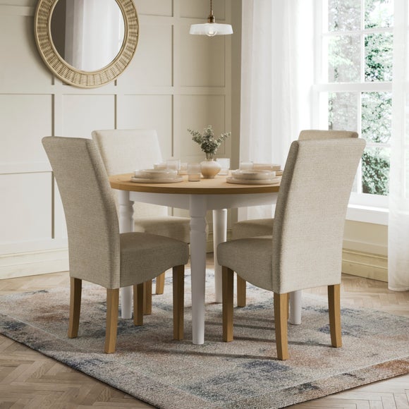 Aiden Set of 2 Dining Chairs, Boucle, product image 2