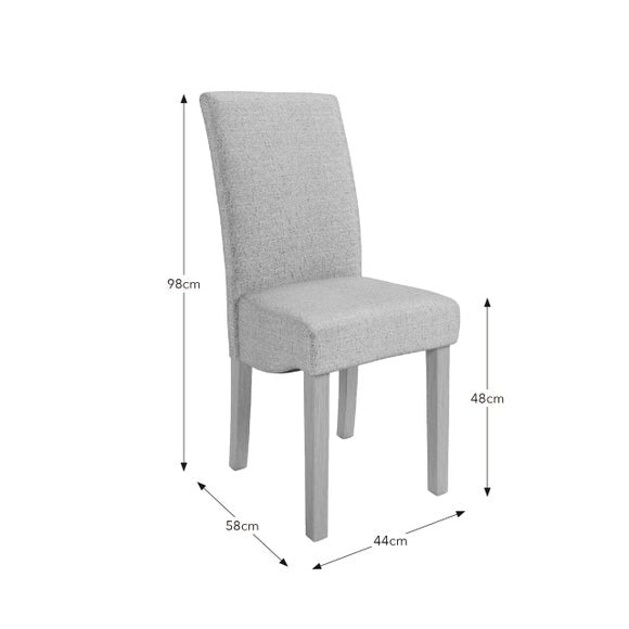 Aiden Set of 2 Dining Chairs, Boucle, product image 9