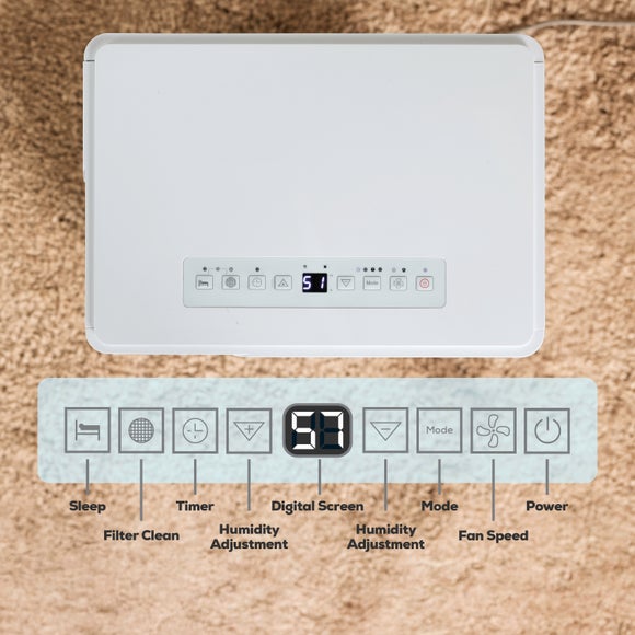 30L Portable Dehumidifier