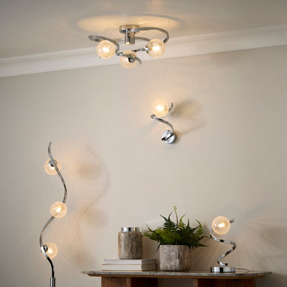 Penny 3 Light Floor Lamp