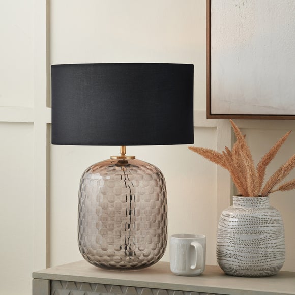 Pacific Lifestyle Camille Art Deco Harry Oval Table Lamp, product image 1