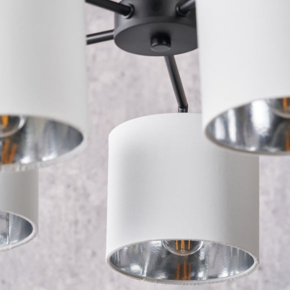 Pacific Lifestyle Elin 5 Light Semi Flush Ceiling Light, product image 3